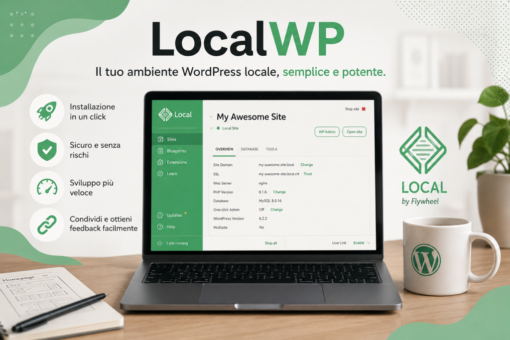 LocalWp wordpress in locale