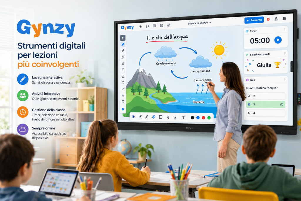 gynzy - strumenti digitali per lezioni